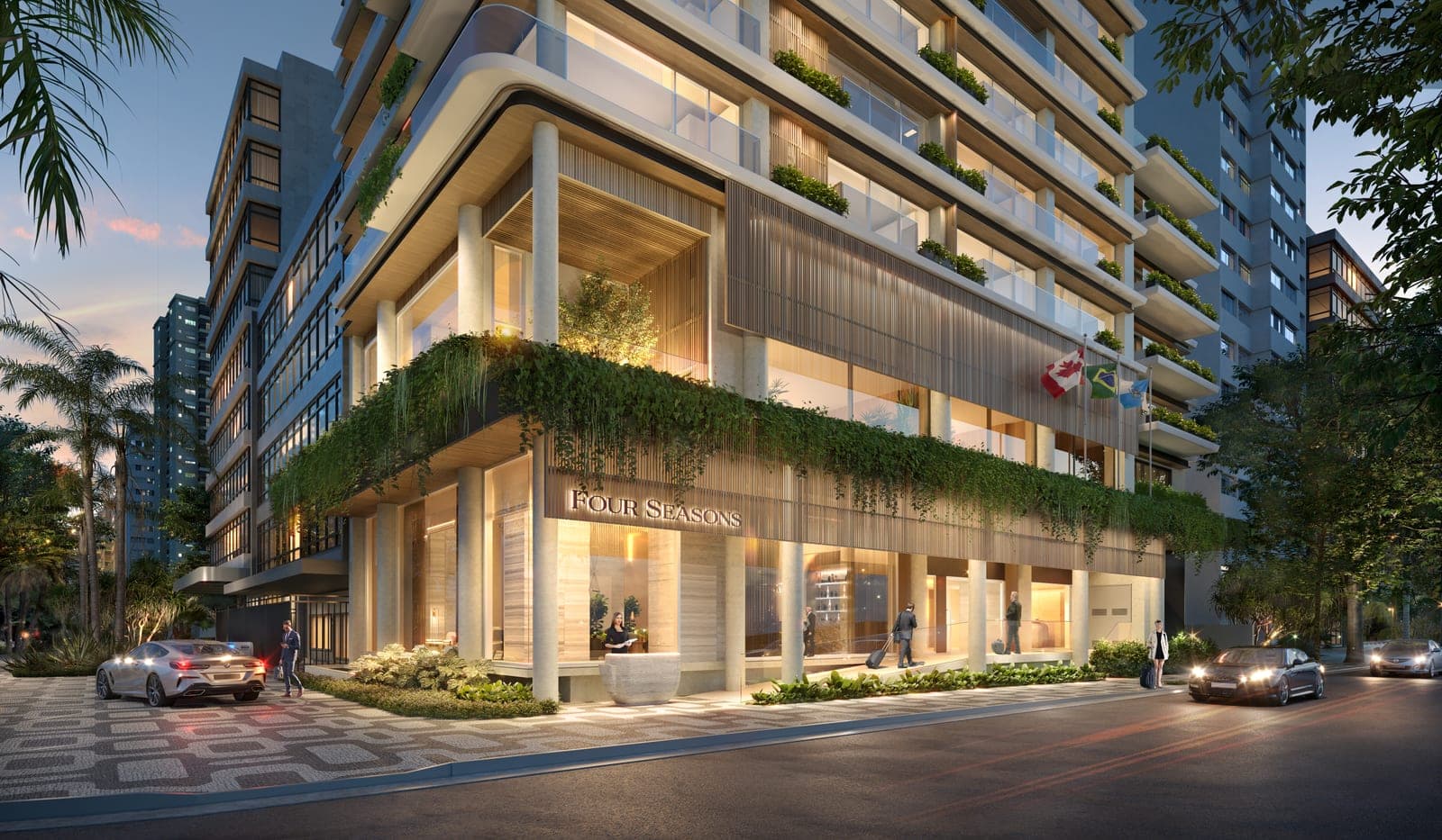 Four Seasons Rio, embasamento